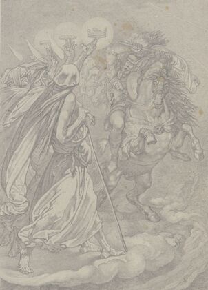 Macbeth, Banquo und die Hexen