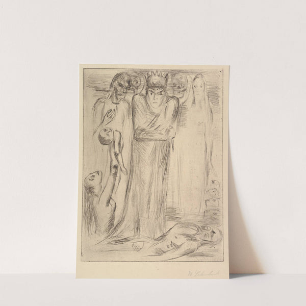 Macbeth III (1918) by Wilhelm Lehmbruck
