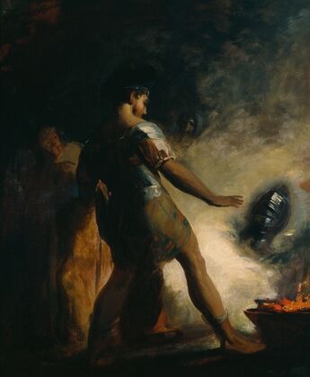 Macbeth in the witches’ cave (1840)