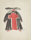 MacBeth (Voodoo): Black robe with red cross emblem (1934-1943)