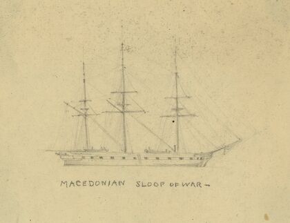 Macedonian, sloop of war