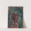 Madame Cézanne (Hortense Fiquet, 1850–1922) in a Red Dress (1888–90) by Paul Cézanne