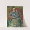 Madame Cézanne in a Red Armchair (about 1877) by Paul Cézanne