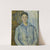 Madame Cézanne in Blue by Paul Cézanne