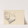 Madame Cézanne with her Head Lowered (1893-1896) by Paul Cézanne