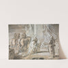 Madame de Maintenon Returning to the Catholic Church [2] by Charles Dominique Joseph Eisen