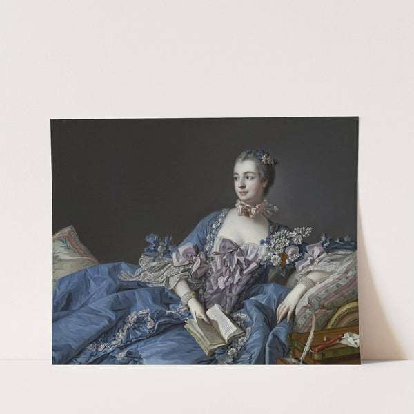 Madame de Pompadour (Jeanne-Antoinette Poisson, 1721 – 1764) by François Boucher