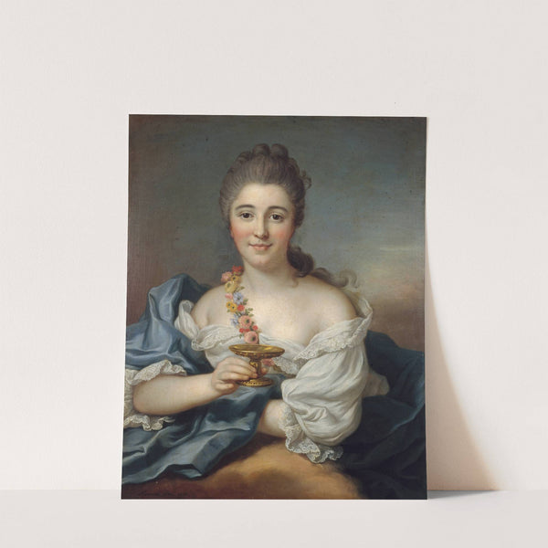 Madame de Sevré en Hébé by Donat Nonnotte