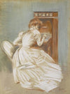 Madame Helleu à son secrétaire