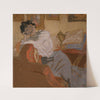 Madame Hessel on the Sofa (1900) by Édouard Vuillard