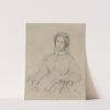 Madame Hippolyte Flandrin (Aimée Ancelot) by Jean-Paul Flandrin