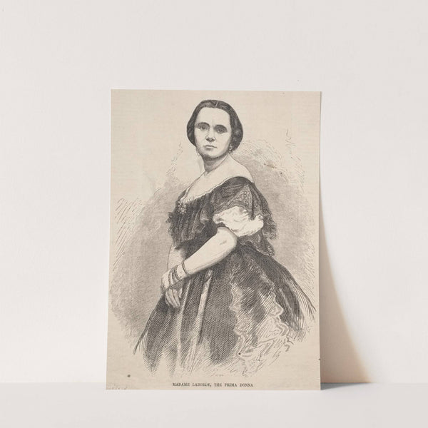 Madame Laborde, the Prima Donna (1859) by Winslow Homer