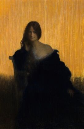 Madame Lemoine, sister of the artist (1897)