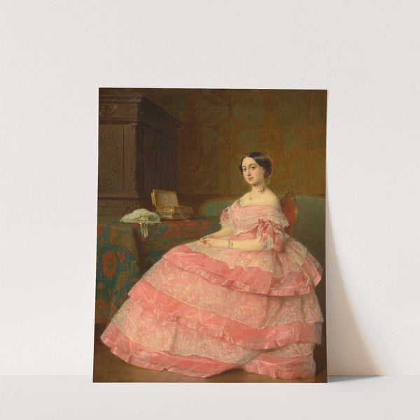 Madame P (1857) by Benjamin-Eugène Fichel