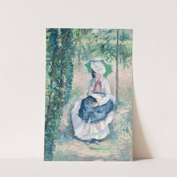 Madame Piette à l&#039;ombrelle by Ludovic Piette-Montfoucault