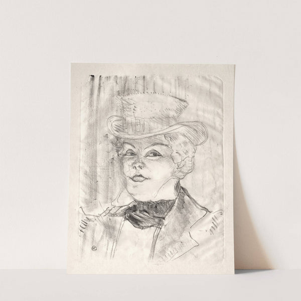 Madame Réjane (1899) by Henri de Toulouse-Lautrec