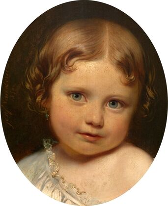 Madame Valentine De Give-LeDelier as a Child
