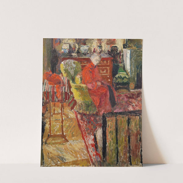 Madame Vuillard en peignoir rouge (circa 1911) by Édouard Vuillard