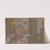 Madame Vuillard Lisant Le Journal by Édouard Vuillard