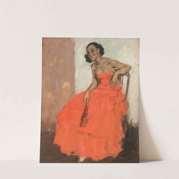 Mädchen im Ballkleid (circa 1930) by Brynolf Wennerberg