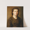 Mädchen im Dirndlkleid by Johann Baptist Reiter
