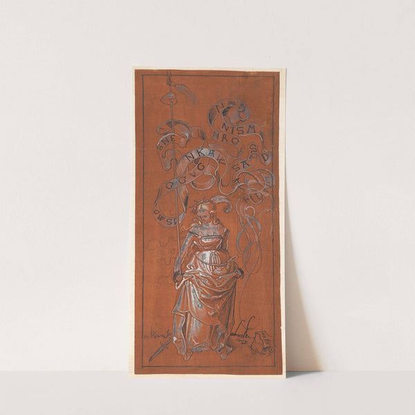 Mädchen mit aufgespiesstem Herzen (1510-14) by Niklaus Manuel