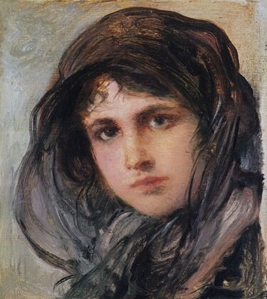 Mädchen mit Schleier (between 1890 and 1895)