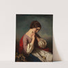 Mädchen mit totem Vogel (Girl with dead bird) by Henry Guillaume Schlesinger