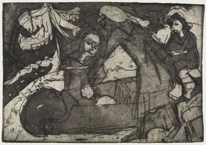 Mädchen mit zwei Kindern (1919)