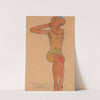 Mädchenakt (Gertrude) (1979) by Egon Schiele