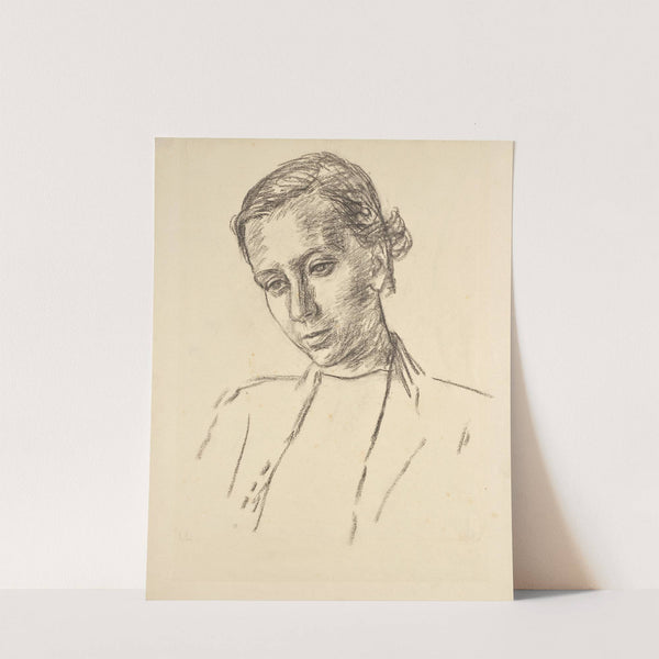 Mädchenbildnis by Walther Gamerith