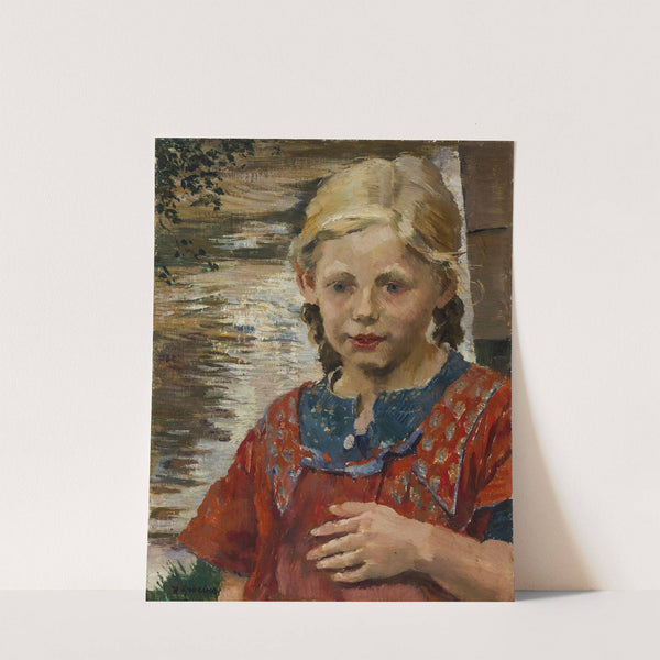 Mädchenbildnis (circa 1920) by Hermann Groeber