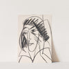Mädchenkopf (Erna) (1912) by Ernst Ludwig Kirchner
