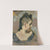 Mädchenkopf im Profil nach rechts (circa 1940) by Brynolf Wennerberg