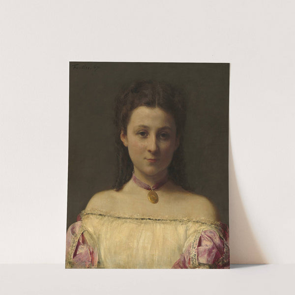 Mademoiselle de Fitz-James by Henri Fantin-Latour