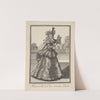 Mademoiselle des Chars dansant a l’Opera (1600-1700) by Jean Bérain