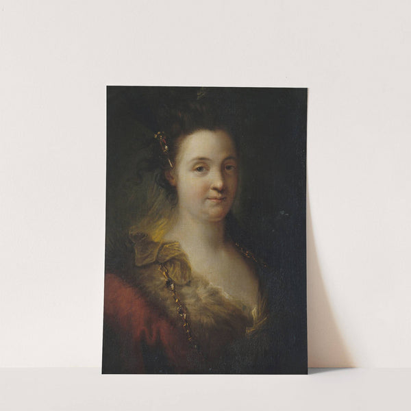 Mademoiselle Duclos (Marie-Anne de Châteauneuf, 1670-1748, dite), sociétaire de la Comédie Française by Alexis Grimou