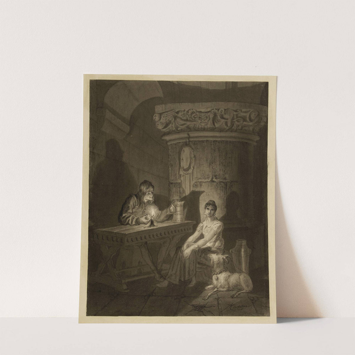 Mademoiselle Esméralda (1868) by Victor Masson