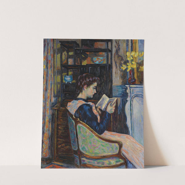 Mademoiselle Guillaumin Lisant (1907) by Armand Guillaumin