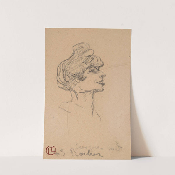 Mademoiselle Marthe Mellot dans La Gitane by Henri de Toulouse-Lautrec