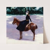 Mademoiselle Meuriot sur son poney (1889) by Jacques-Émile Blanche