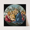 Madonna Adoring the Child with Five Angels by Sandro Botticelli