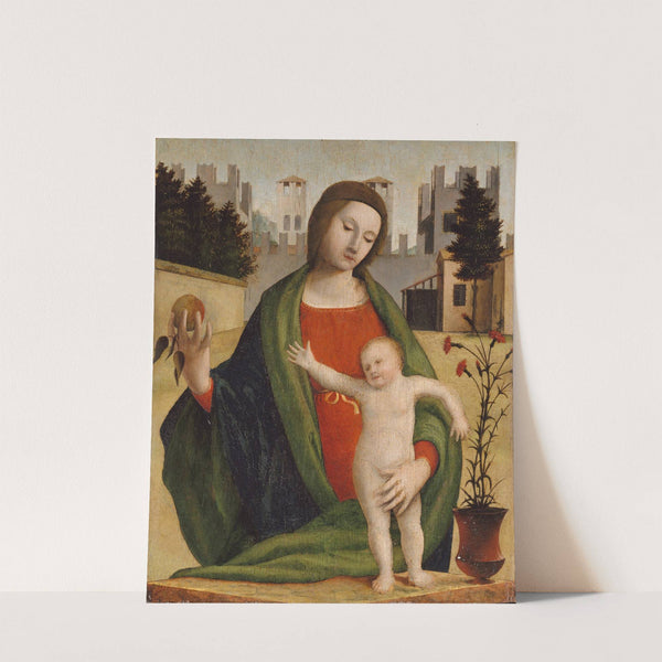 Madonna and Child (before 1508) by Bramantino (Bartolomeo Suardi)