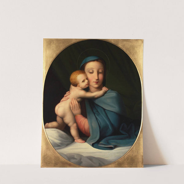Madonna and Child by Johann Evangelist Scheffer von Leonhardshoff