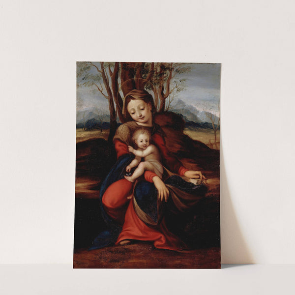 Madonna and Child by Circle Of Correggio