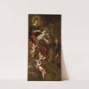 Madonna And Child Adored By Saint Francis Of Assisi by Domenico Piola