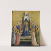 Madonna and Child Enthroned and Twelve Angels (1420 – 1430) by Fra Angelico