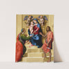 Madonna and Child Enthroned with Saints Mary Magdalen and John the Baptist by Giuliano Bugiardini