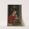 Madonna and Child in a Window by Martin Schongauer