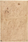Madonna and Child in Glory above Three Saints (c. 1570)